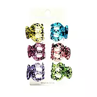 Set of Six small Hair Claws