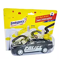SWAT Police Interceptor Pull Back Toy