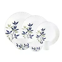 Laopala Pack Of 23 Opalware Novo Collection Silken Charm Dinner Set