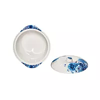 Melamine Unbreakable Microwave Safe Medium Size Serving Bowl with Lid