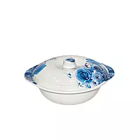 Melamine Unbreakable Microwave Safe Medium Size Serving Bowl with Lid