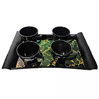LiVA "Black Berry" Royal Collection Dinnerware Set