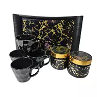 LiVA "Black Berry" Royal Collection Dinnerware Set
