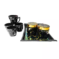 LiVA "Black Berry" Royal Collection Dinnerware Set