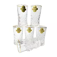 Fancy Water and Juice Glass set of 6