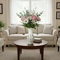 Beautiful Decorative Long Ceramic Flower Vase for Home Decoration Purpose