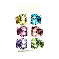 Set of Six small Hair Claws