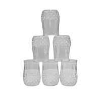 Set of 6 Designer Glass Set - 250ml