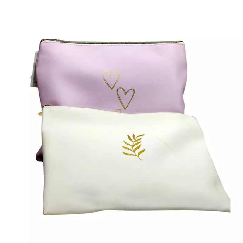 Embroidered Bag for Makeup & Storage