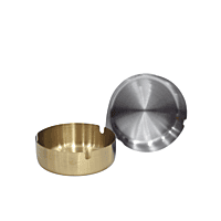 Large Capacity Cigar- Ashtray Steel or Copper Coated