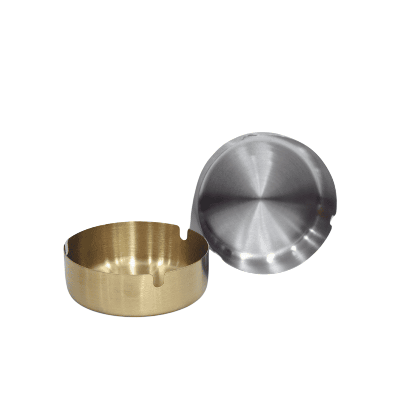 Large Capacity Cigar- Ashtray Steel or Copper Coated