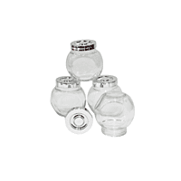 Yera Set of 4 Food Grade Glass Jar Container for Storage