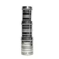 3 Pcs Set Stainless Steel Container- Dabba