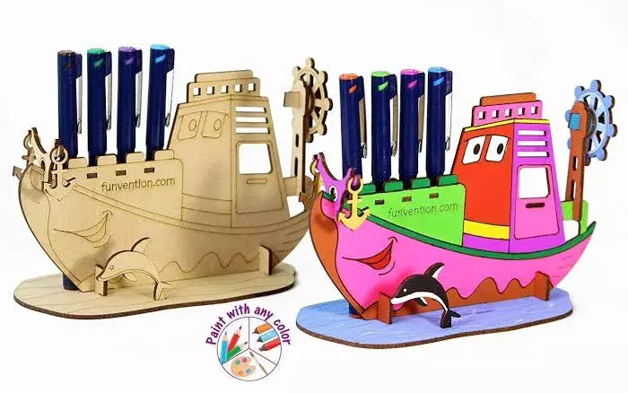 Diy 3d Model Space Shuttle Pen Stand