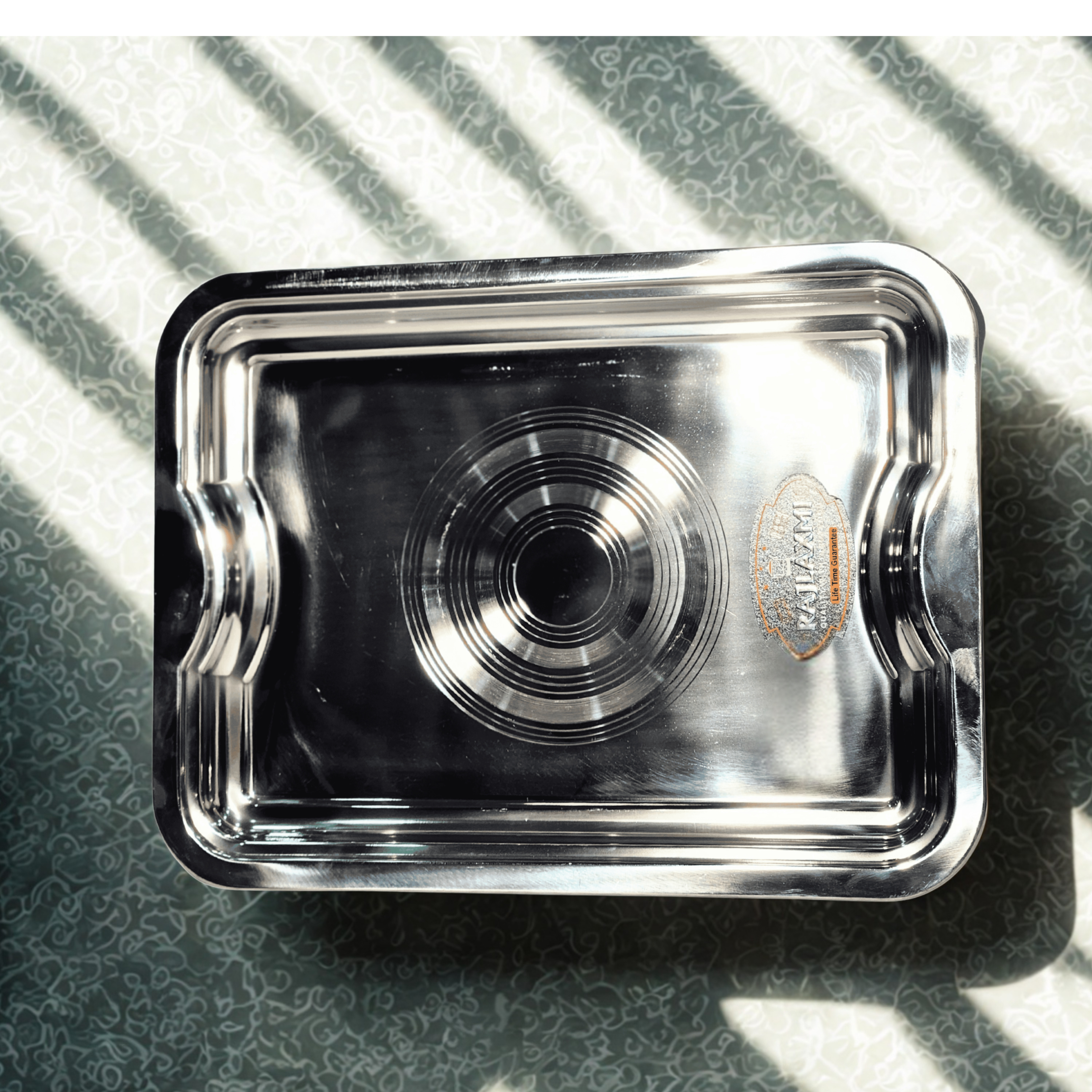 Premium Large Size Stainless Steel Serving Tray