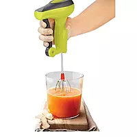 Power Free Hand Blender with Stainless Steel Blades