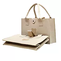 Multifunction Bear Tote Bag for Shopping, Travel