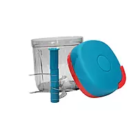 Multipurpose Sqaure Plastic Chopper With 5 Blades And Mixer