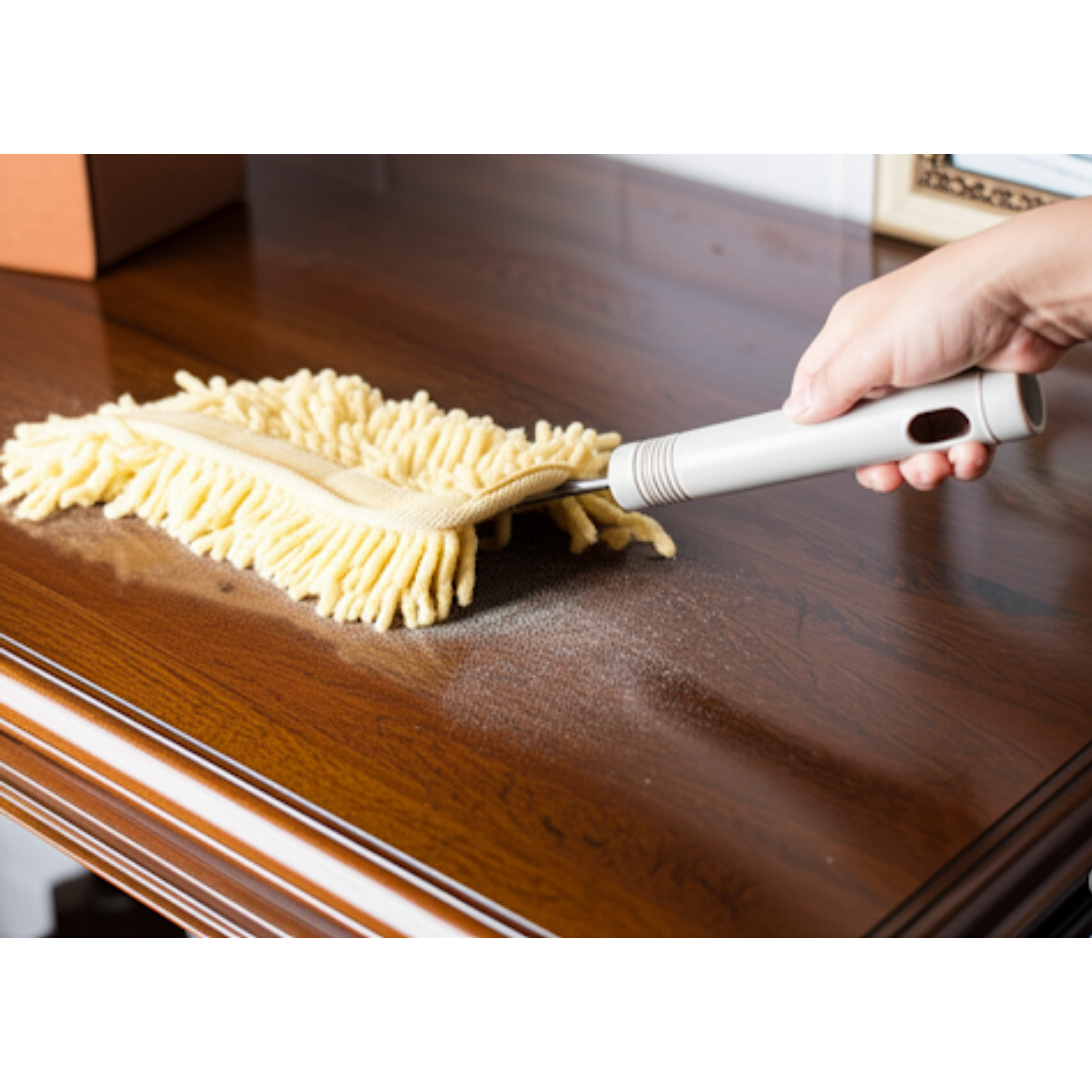 Microfiber Handy Mop with Handle Duster
