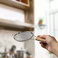 Stainless Steel Double Mesh Strainer