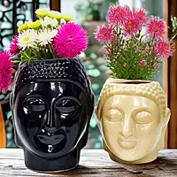Buddha Ceramic Pot Small