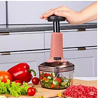 800 ml Manual Push Chopper Fast & Efficient