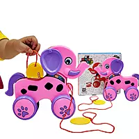 Pull Along Baby Elephant Toy