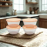 Yera Glass Micro Polo 230ml Bowls Set of 4