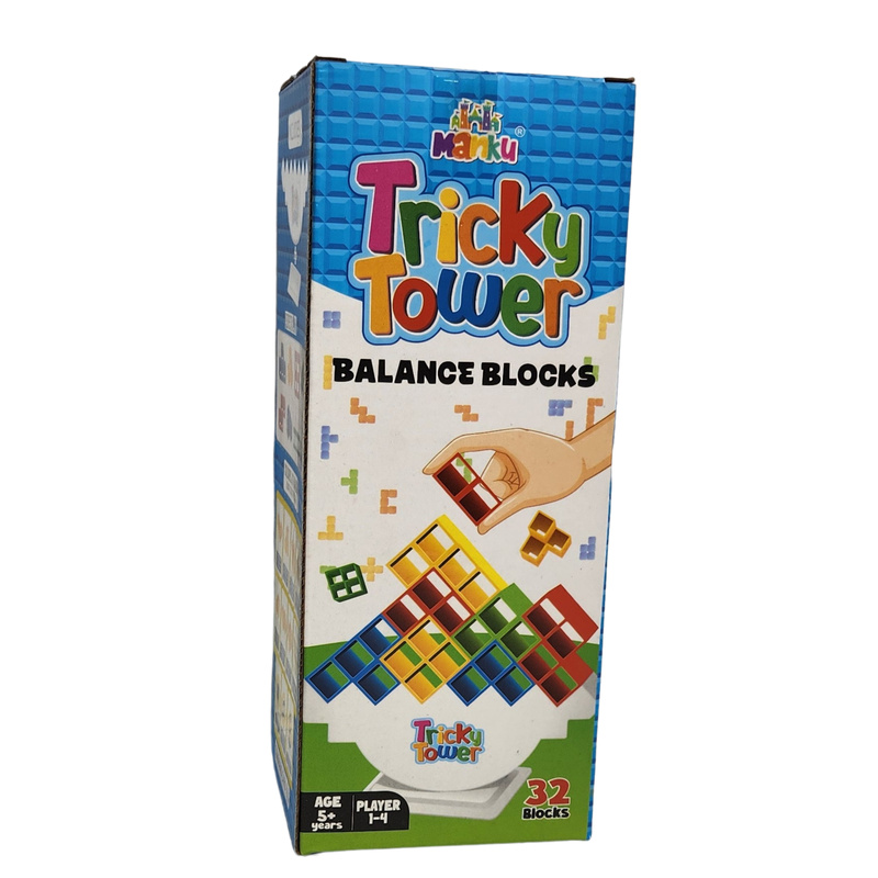 Tricky Tower Balance Blocks