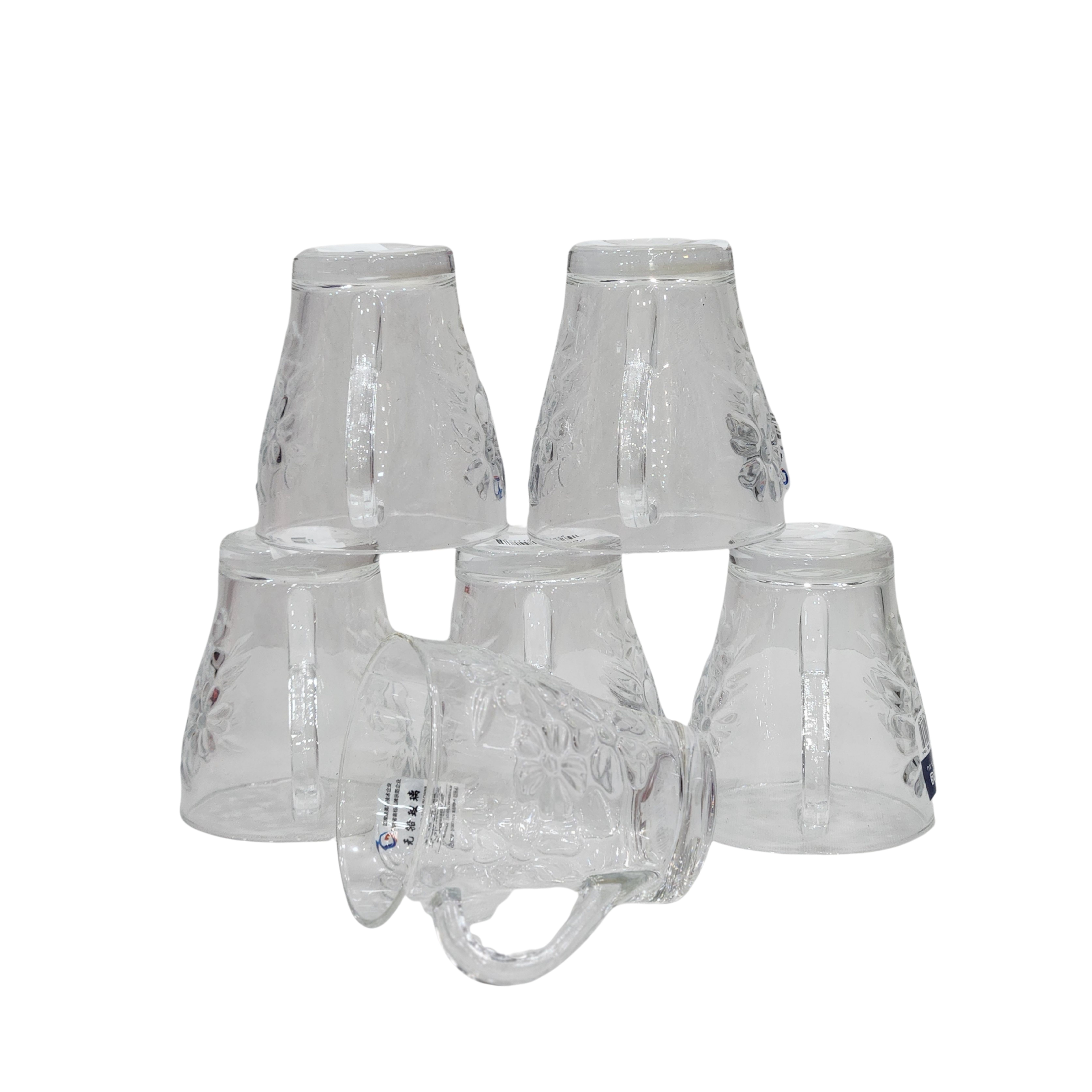 Turkish Glass Tea Mug with handle