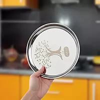 Namo 14 inch Stainless Steel Plate Thali