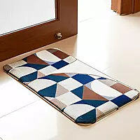 Anti Slip Printed Mat- Multi design 31*19.5 inch