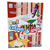 Vegitable 2 in 1 Colour and Wipe