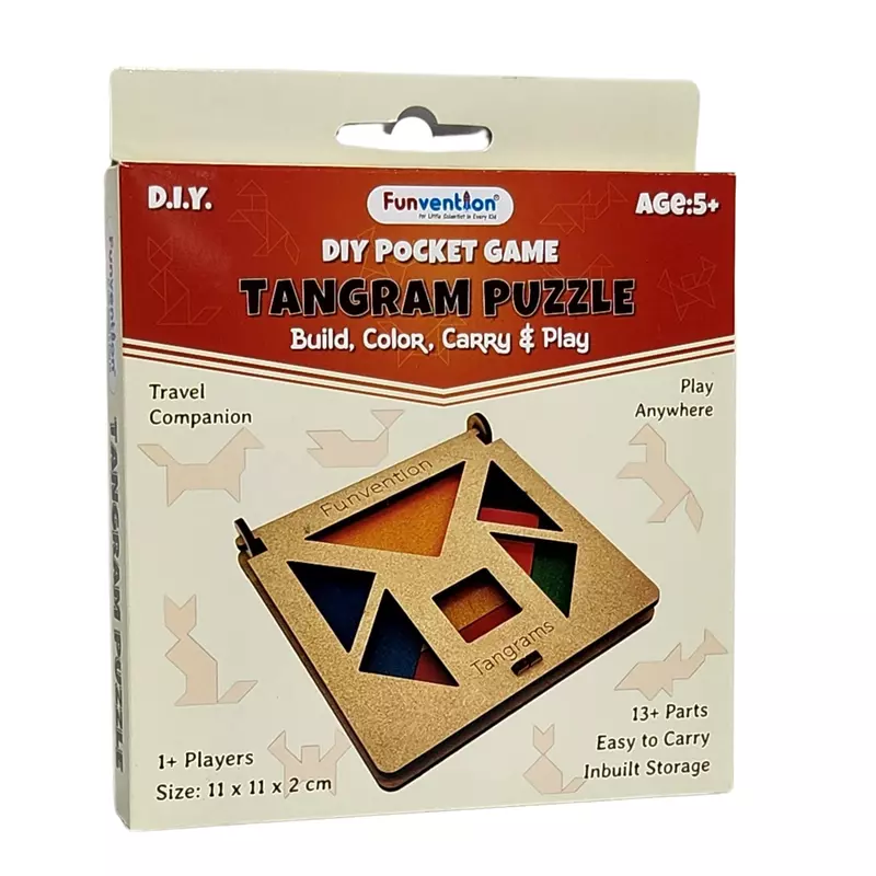 Diy Pocket Game Tangram